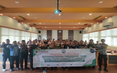 SMK Muhammadiyah Prambanan Resmikan Program Internasional “Matahari Global Edu Double Track to Germany”